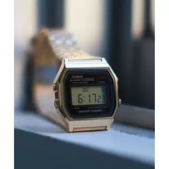 CASIO Digital Watch Gold A159WGEA 1JF