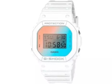 Casio DW-5600TL-7JF G-SHOCK BEACH TIME LAPSE Series мужской белый ремешок из смолы НОВЫЙ