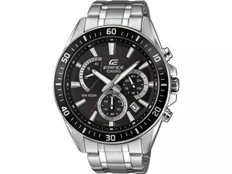 CASIO EDIFICE 100m водонепроницаемый хронограф EFR-552D-1A Мужской Нержавеющая сталь НОВЫЙ