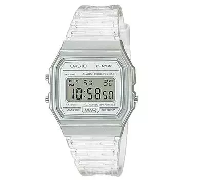 Casio F-91WS-7DF Модные мужские женские наручные часы