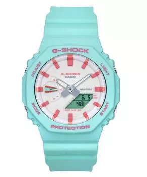 Casio G-Shock Analog Digital Rich Brian Collaboration Кварцевые мужские часы с белым циферблатом GA-2100RB-3A 200M