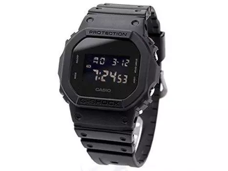 [Casio G-Shock] Часы CASIO G-SHOCK Solid Colors мужские DW-5600BB-1DR кварцевые полностью черные
