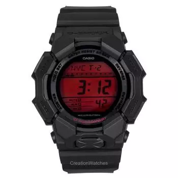 Casio G-Shock Цифровой ремешок из полимерной смолы Кварцевые GD-010BBR-1 200M Мужские часы красный