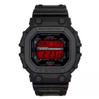 Casio G-Shock Цифровой ремешок из полимерной смолы Солнечный GX-56BBR-1 200М Мужские часы красный
