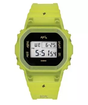 Casio G-Shock Цифровые J Balvin Ремешок из полимерной смолы Кварцевые DWE-5600JB-1A9 200М Мужские часы чёрный