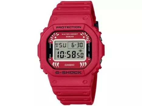 CASIO G-SHOCK Dharma DW-5600DA-4JR men s Red Limited Edition silicone Band NEW