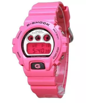 Casio G-Shock Digital Розовые кварцевые часы на биооснове DW-6900RCS-4 200M Мужские часы