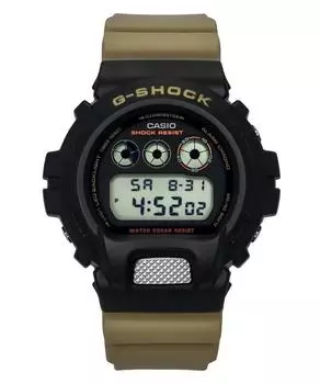 Casio G-Shock Digital Смола Ремешок Черный Циферблат Кварцевые Мужские Часы DW-6900TU-1A5 200M чёрный