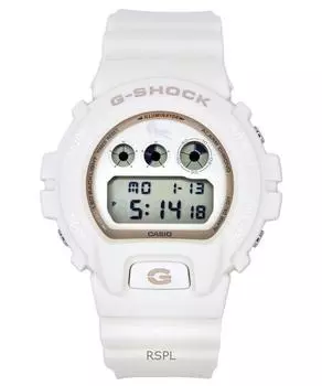 Casio G-Shock Digital The Shiba Inu Resin Strap Quartz DW-6900SHB-7 200M Men s Watch белый