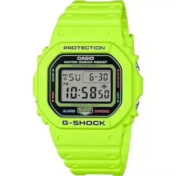CASIO G-SHOCK DW-5600EP-9JF ENERGY PACK Цифровые кварцевые часы Желтые ЯПОНИЯ