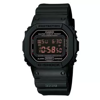 CASIO G-SHOCK DW-5600MS-1/DW5600MS-1 Matte Black Red Eye Men s Watch Wristwatch [Item]