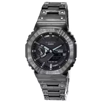 Casio G-Shock Full Metal Mobile Link Analog Digital Solar GM-B2100BD-1A 200M Мужские часы чёрный