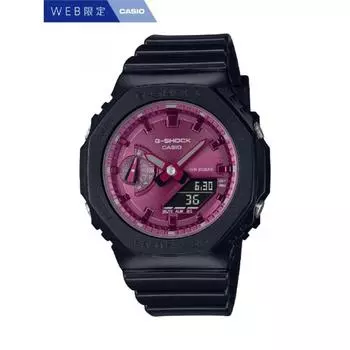 Casio G Shock G Shock Черный Красный Цвет Тема Модель Gma S2100rb 1ajf