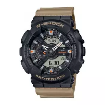 Casio G Shock G Shock Двухцветные утилитарные цвета хаки Ga 110tu 1a5jf