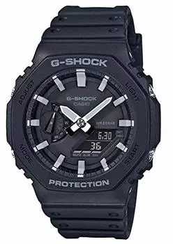 Casio G-Shock GA-2100-1A Ana-Digi Black Watch Men s Neo Bright Carbon Core Guard [Параллельный импорт]