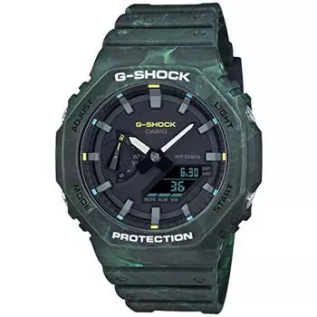 CASIO G-SHOCK GA-2100FR-3AJF MYSTIC FOREST Лимитированные аналоговые цифровые мужские часы