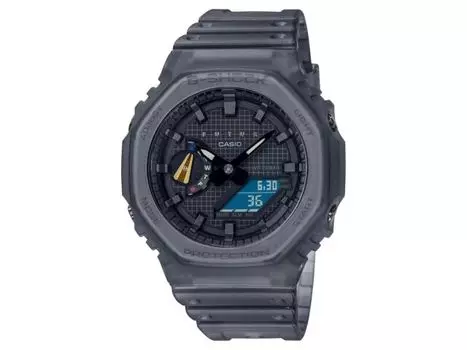 Casio G-Shock GA-2100FT-8A Futur Limited Модель Digital Carbon Core Clear 45.4 мм