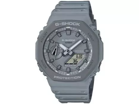Casio G-SHOCK GA-2110ET-8AJF Мужские часы Серая смола Полный автоматический календарь НОВЫЕ