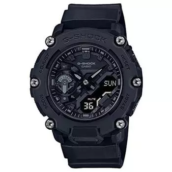 CASIO G-SHOCK GA-2200BB-1AJF Carbon Core Guard Аналоговые цифровые кварцевые мужские часы