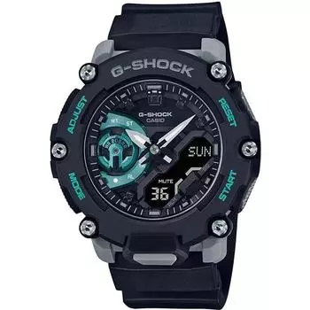 CASIO G-SHOCK GA-2200M-1AJF [G-SHOCK 20 атм водонепроницаемый CARBON CORE GUARD GA-2200] Круглые часы черные