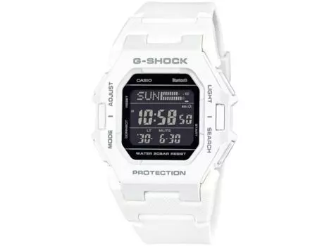 Casio G-SHOCK GD-B500-7JF Bluetooth цифровые кварцевые часы полностью белые 41,5 мм НОВЫЕ
