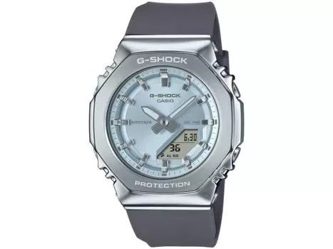 Casio G-SHOCK GM-S2110-2AJF Синий циферблат Минималистский дизайн Аналоговые цифровые часы НОВЫЕ