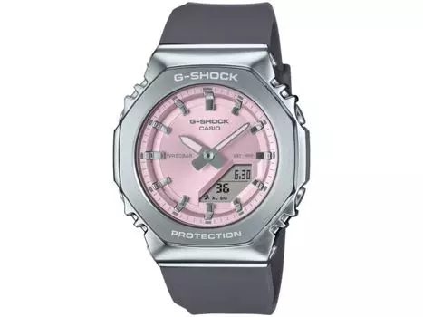 CASIO G-SHOCK GM-S2110-4AJF Розовый циферблат Минималистский дизайн Аналоговые цифровые часы НОВЫЕ