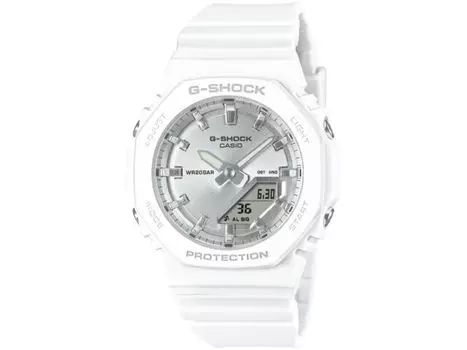 Casio G-SHOCK GMA-P2100VA-7AJF Аналоговые цифровые кварцевые часы Белый Серебристый 40.2 мм