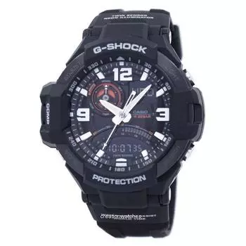 Casio G-Shock GRAVITYMASTER Twin Sensor GA-1000-1A GA1000-1A Мужские часы чёрный
