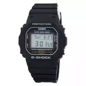 Casio G-Shock Illuminator Alarm Chrono DW-5600E-1V DW5600E-1V Мужские часы серый