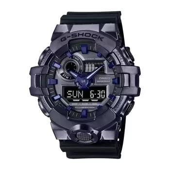 [CASIO] G-Shock Men s Watch GM-700P-6AJF Metal Covered Biomass Plastic, Black, Official Domestic Model