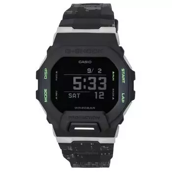Casio G-Shock Move G-Squad Кварцевые мужские часы с цифровым полимерным ремешком GBD-200LM-1 200M