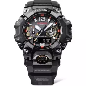 Casio G-Shock Mudmaster Tough Solar Compass Altitmeter Термометр Carbon Core Guard BlueTooth GWG-B1000EC-1A Free