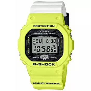 CASIO G-SHOCK Подсветка желтая серия DW-5600TGA-9JF мужская Цифровая НОВИНКА из Японии