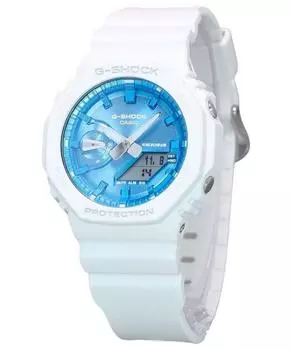 Casio G-Shock Seasonal Collection 2023 Аналоговые цифровые кварцевые мужские часы с синим циферблатом GA-2100WS-7A 200M синий