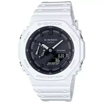 CASIO G-SHOCK Watch Carbon Core Guard Structure GA-2100-7AJF Мужские белые НОВИНКИ