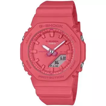 [Casio] G-SHOCK Women s Watch, Mid-Size, Biomass Plastic, Pink, Official Japan Model GMA-P2100-4AJF