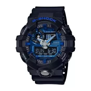 CASIO GA 710 1A2JF [ЯРКИЙ ЦВЕТ Яркий цвет черный x синий]