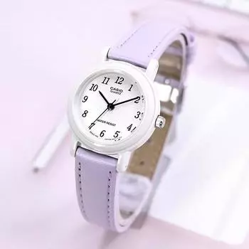 Casio хорошая видимость простой дизайн маленький пастельный цвет мода обучение начальная школа дети часы детские часы