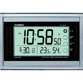 Casio Ids 160j 8jf [настольные часы на солнечной энергии радиочасы]