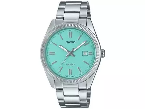Casio Коллекция MTP-1302D-2A2JF бирюзовые мужские часы из нержавеющей стали НОВЫЕ