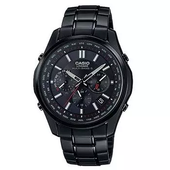 CASIO LINEAGE Lineage LIW M610DB 1AJF [LINEAGE solar radio clock 5 motor chronograph black IP]