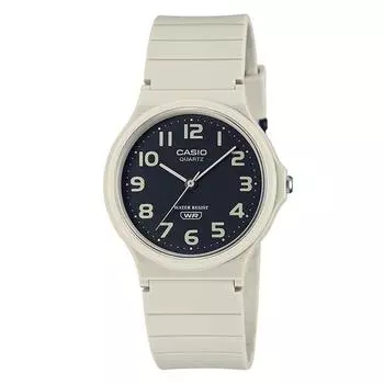 Casio low noise student exam CSAT analog watch ivory 8B