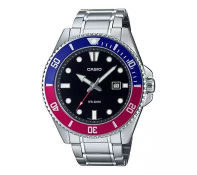 Casio MDV-107D-1A3VDF Модные мужские женские наручные часы