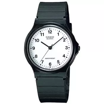 [Casio] Men s Black Wristwatch, Casio Collection MQ-24-7BLLJH