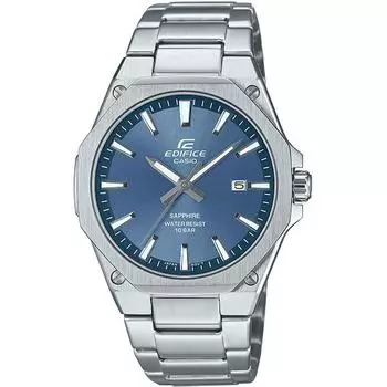 CASIO Men s EDIFICE EFR-S108DJ-2AJF [EDIFICE 3-Hand Analog Mens Metal Band] Round Watch Silver