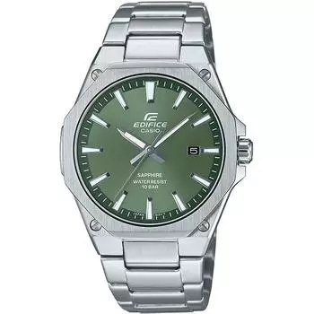 CASIO Men s EDIFICE EFR-S108DJ-3AJF [EDIFICE 3-Hand Analog Mens Metal Band] Round Watch Silver