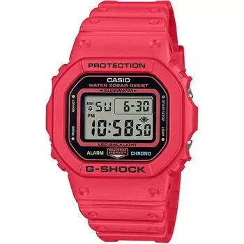 CASIO Men s G-SHOCK DW-5600EP-4JF [G-SHOCK ENERGY PACK] Square Watch Red Digital