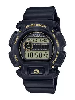 Casio Men s [G-Shock] Quartz Resin Sports Watch, BlackGold