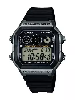 Casio Men s Watch Backlight Function Digital Display Quartz Black AE-1300WH-8AVCF